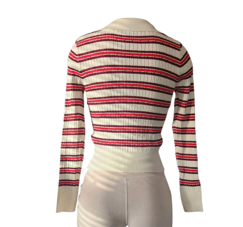 Taylor Cable knit top
